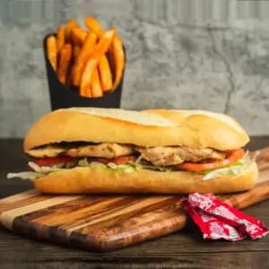 Sandwich with 2 Chicken Legs