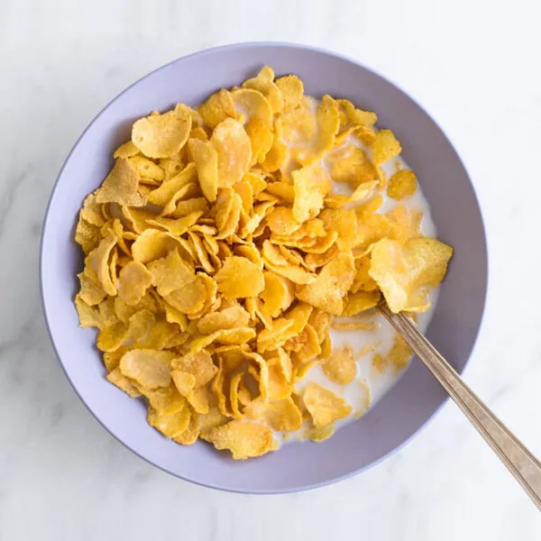 Cereal with Hot Milk