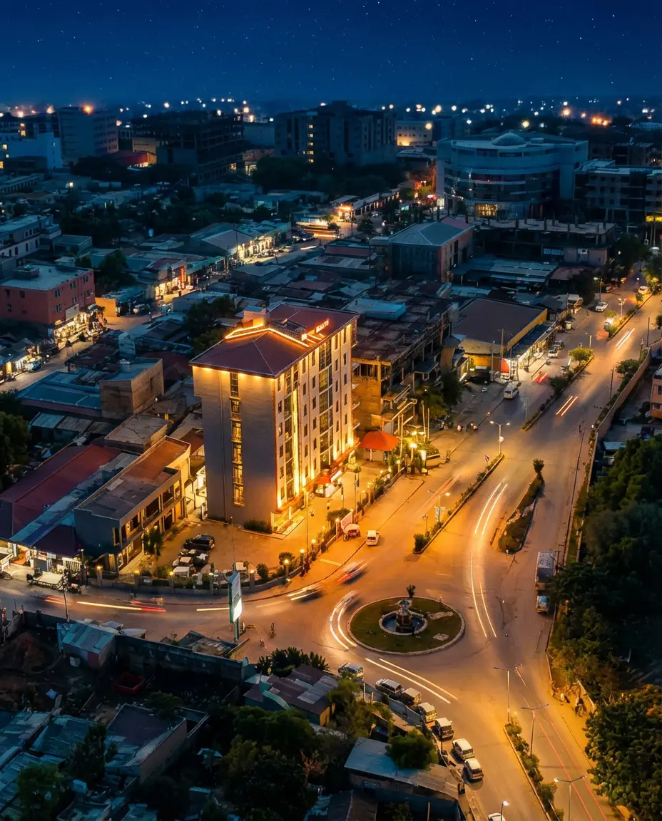 Hagarlawe Hotel Front View